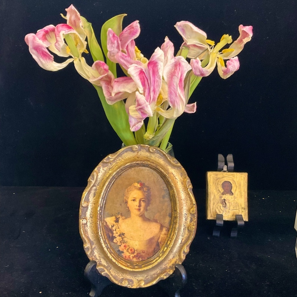 RARE. Artist Jean-Marc Nattier. Marquises d’Antin. Frame Made in Italy